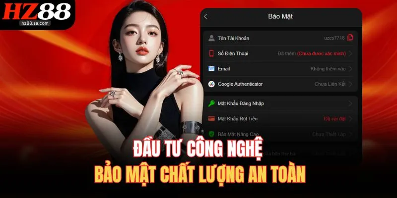 Đầu tư công nghệ bảo mật chất lượng an toàn